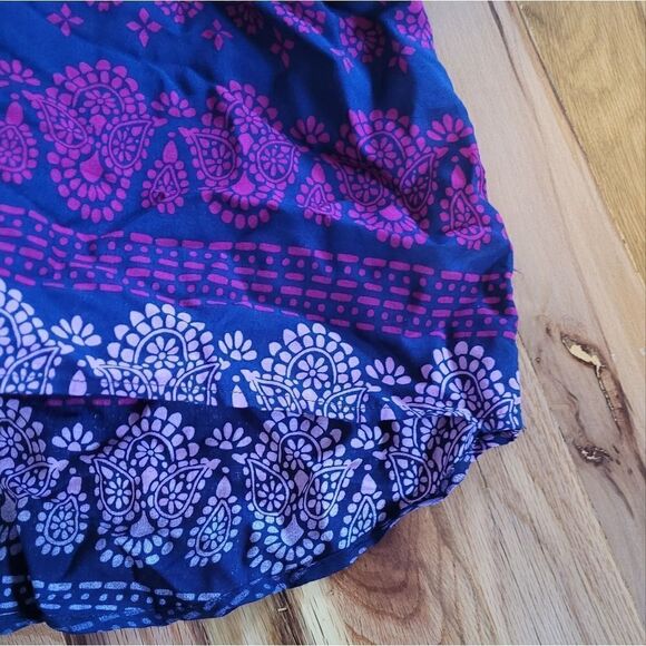 🤸‍♀️3 for 12🤸‍♂️ Hi Low Print Sleeveless Top Y Neck XL - Picture 4 of 5